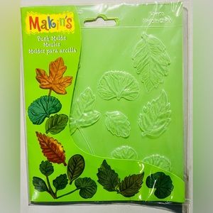 New Makins Leaf Push Molds